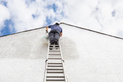 Peinture extérieure à Druy-Parigny — façades et ravalement